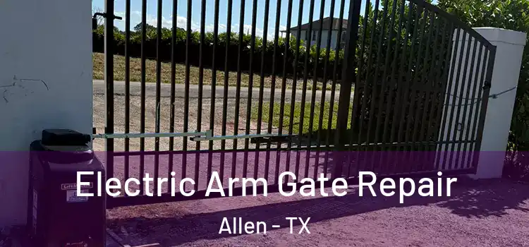 Electric Arm Gate Repair Allen - TX