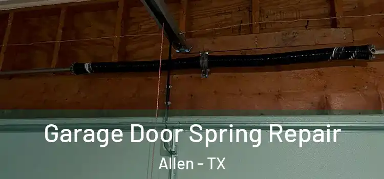  Garage Door Spring Repair Allen - TX