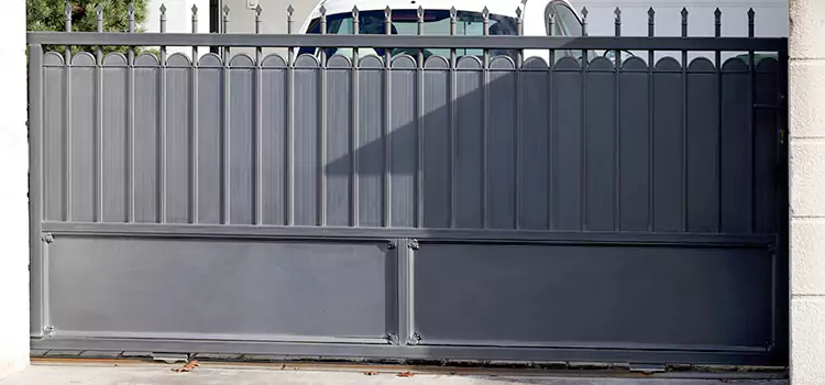 Metal Driveway Gate Installation Allen